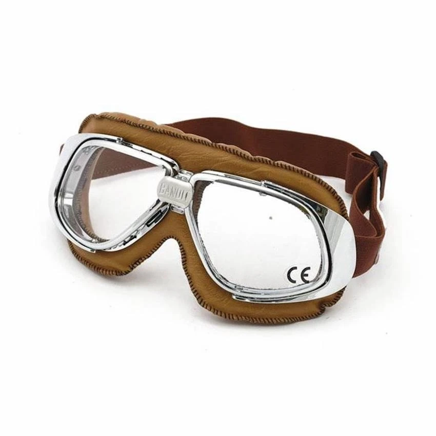Bandit Classic Goggles Brown Leather 3 Bandit Classic Goggles Brown Leather - Afbeelding 3