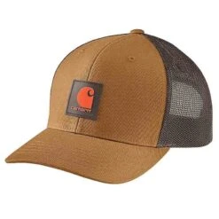 Carhartt Rugged Flex Twill Mesh-Back Logo Patch Cap