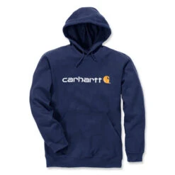 Carhartt Signature Logo Hooded Sweatshirt -Moto Gear Verkoop carhartt signature logo hooded sweatshirt 3