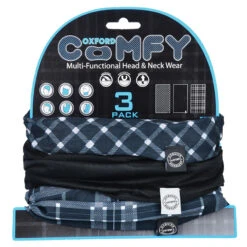 Oxford Comfy Set Black-White-Tartan -Moto Gear Verkoop oxford comfy set black white tartan 4