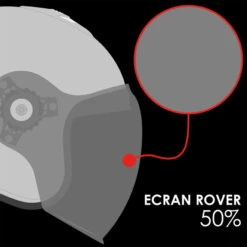 Roof RO38 Rover / Voyager Visor -Moto Gear Verkoop roof ro38 rover voyager visor 2